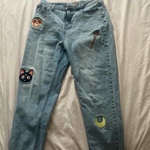Sailor moon Patched jeans !
